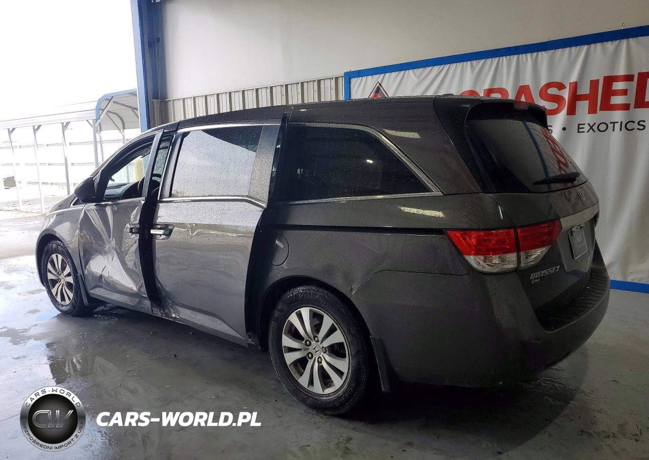 2014 Honda Odyssey Exl VIN:5FNRL5H66EB101296 - 2