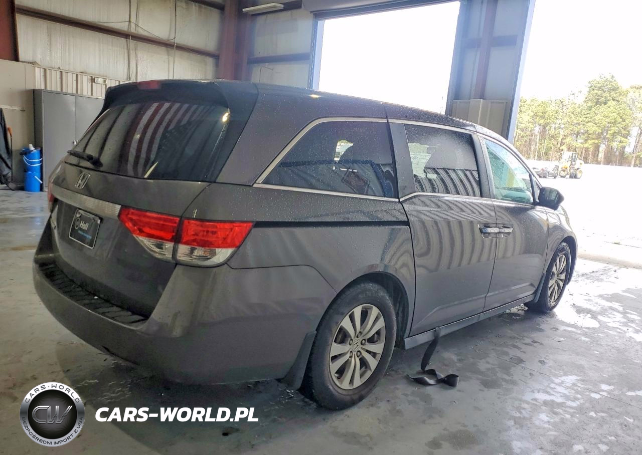 2014 Honda Odyssey Exl VIN:5FNRL5H66EB101296 - 3