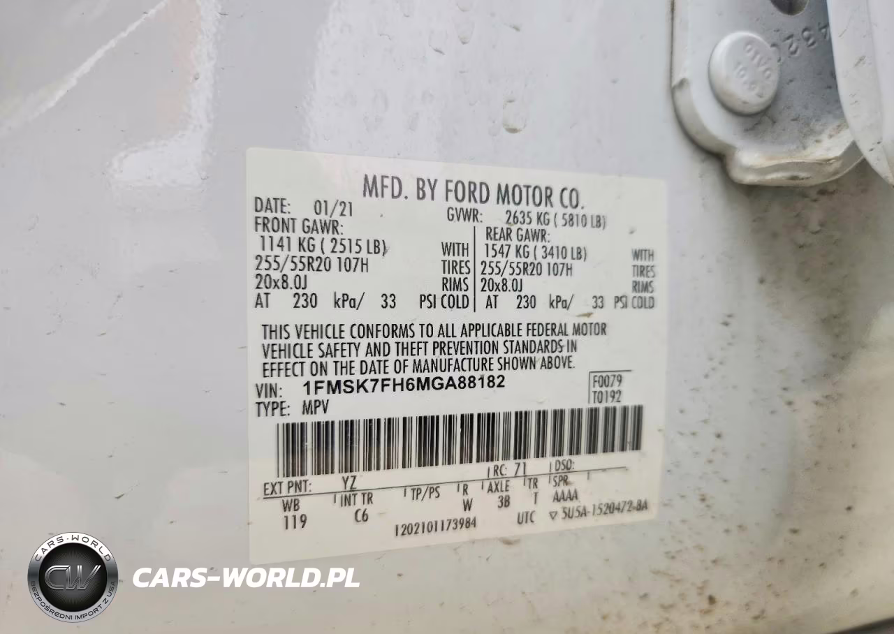 2021 Ford Explorer Limited VIN:1FMSK7FH6MGA88182 - 13
