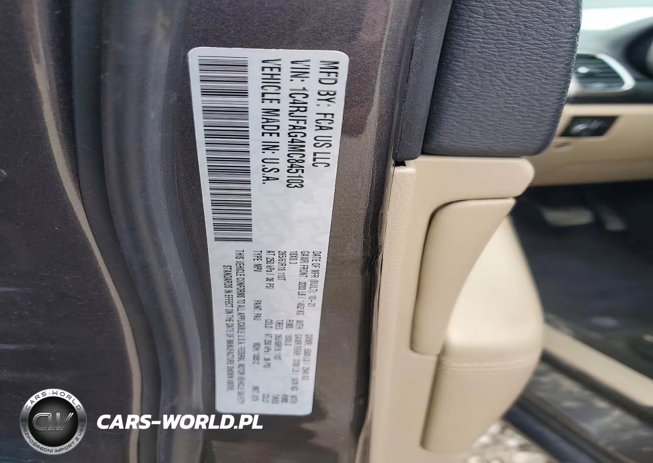 2021 Jeep Grand Cherokee Laredo VIN:1C4RJFAG4MC845103 - 13