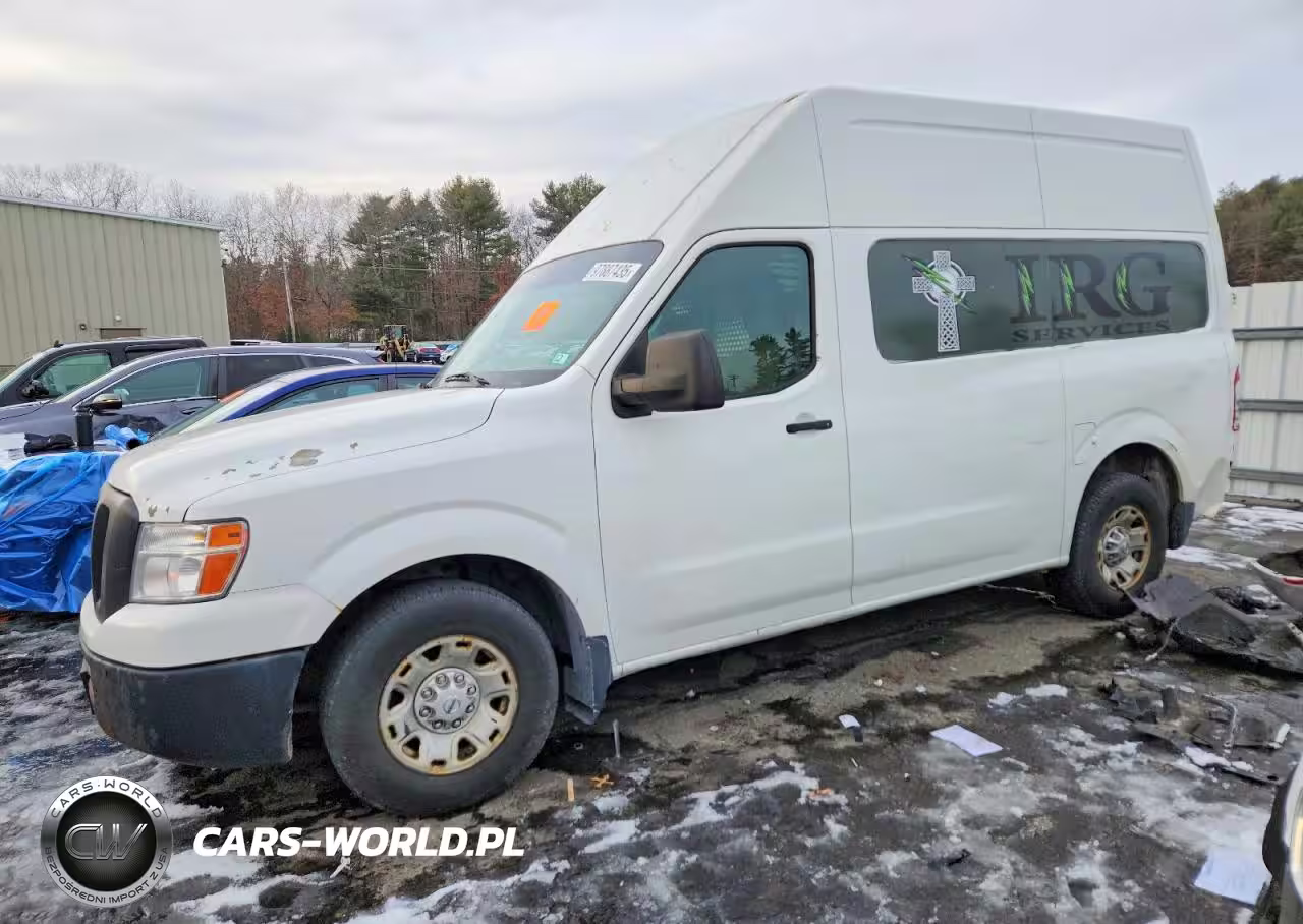 2012 Nissan Nv 2500 Utility - Service Van