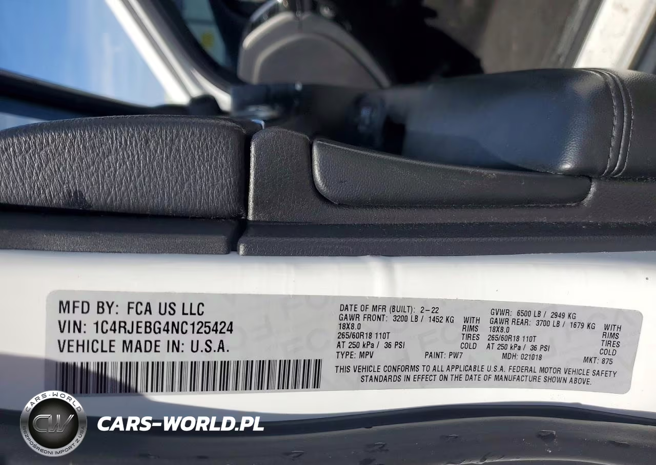 2022 Jeep Grand Cherokee Limited VIN:1C4RJEBG4NC125424 - 14