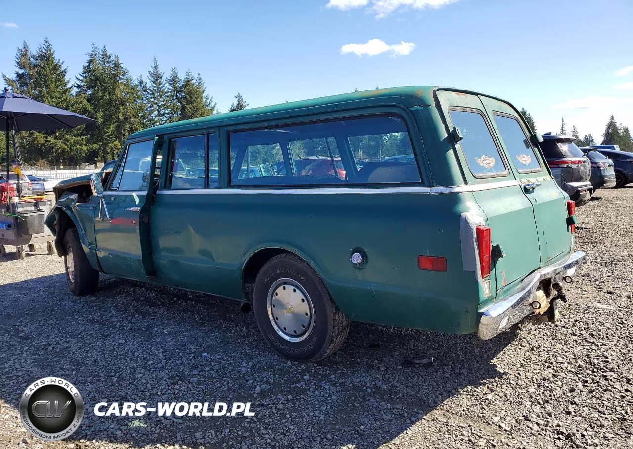 1971 Chev C20 Suburban Custom Delux VIN:CE261Z608733 - 2