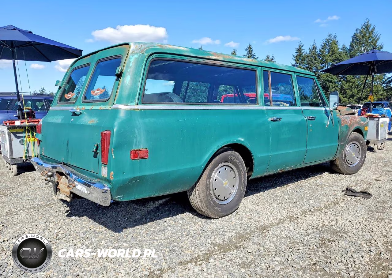 1971 Chev C20 Suburban Custom Delux VIN:CE261Z608733 - 3