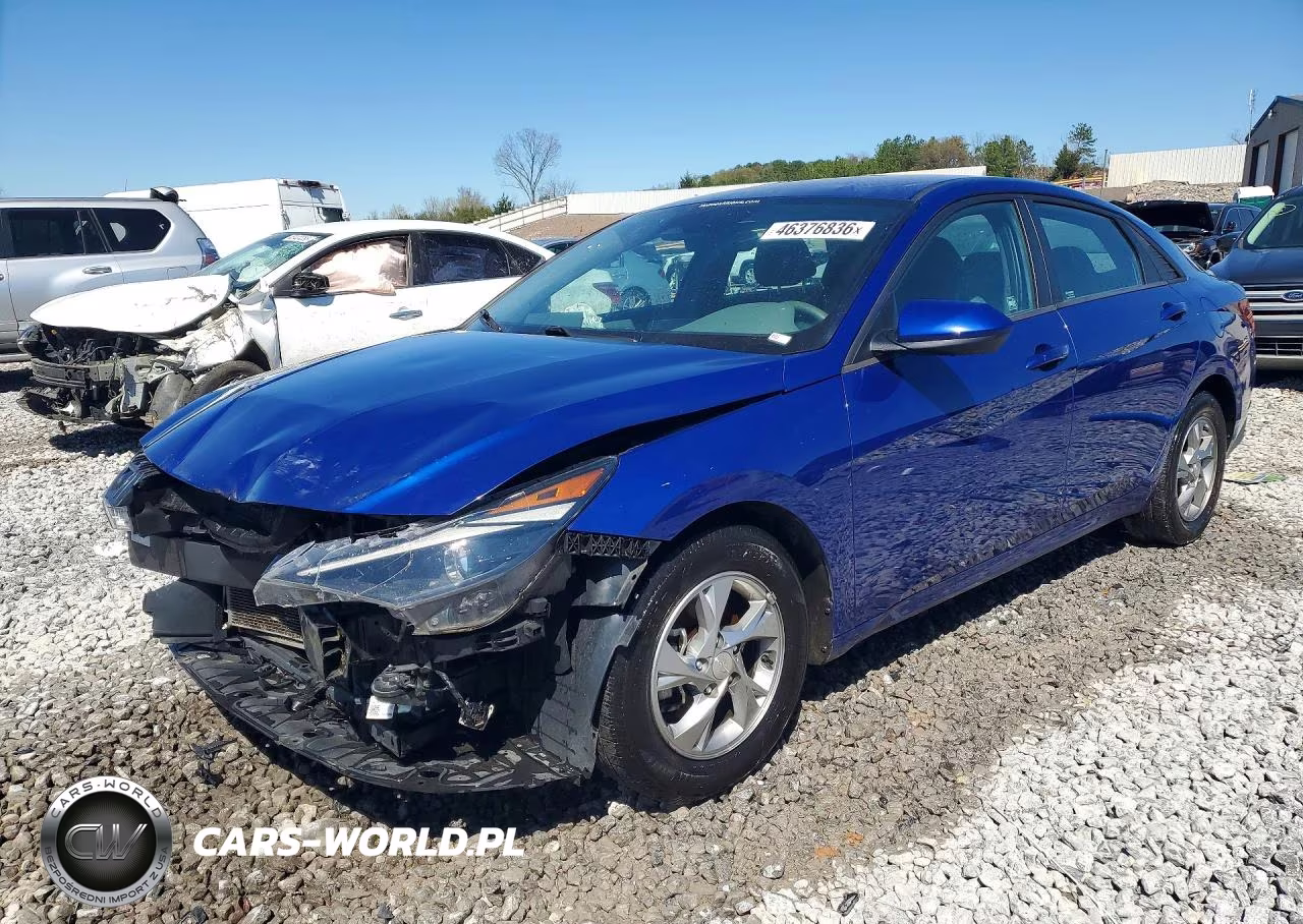 2021 Hyundai Elantra Se VIN:5NPLL4AG0MH039798 - 1