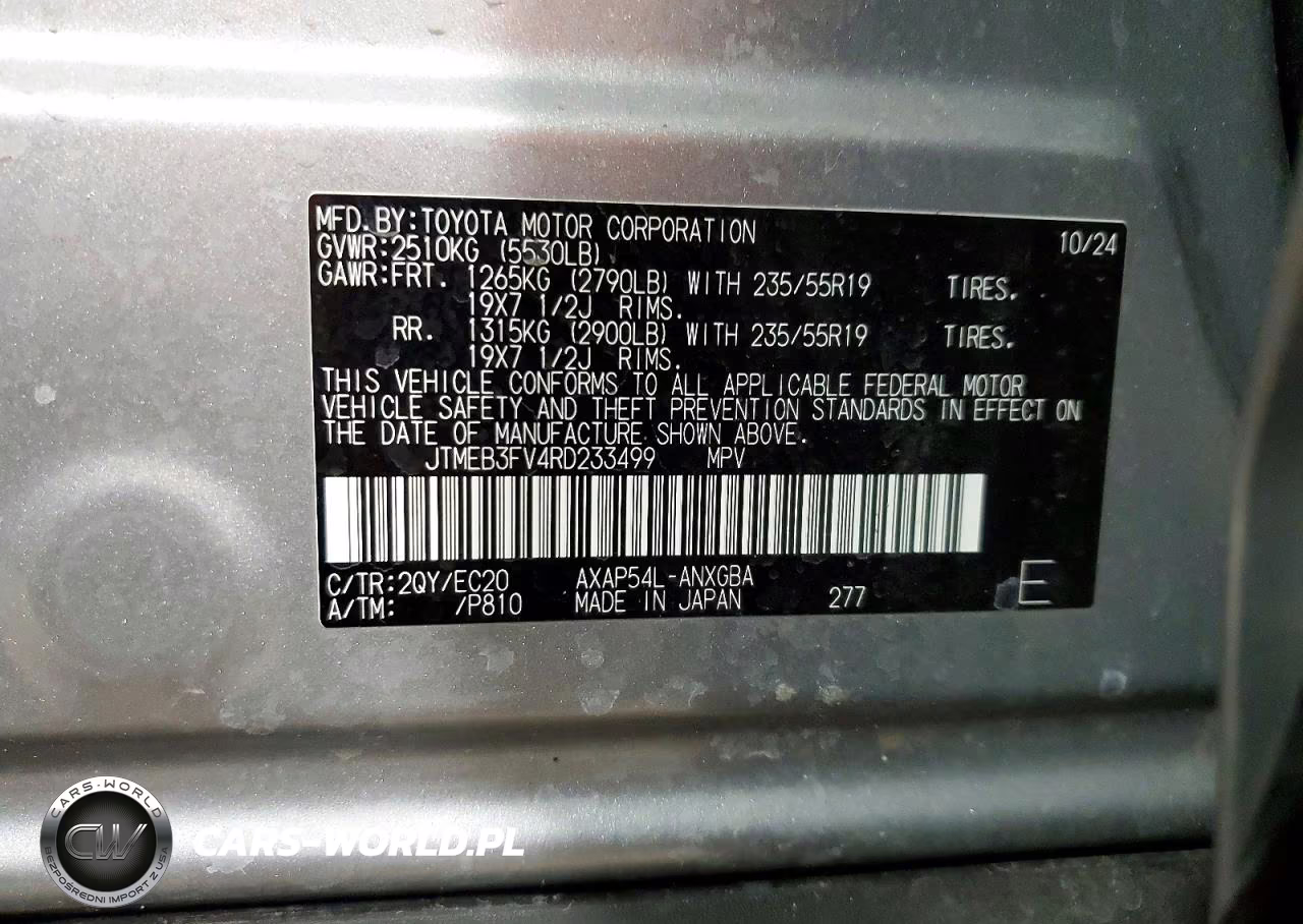 2024 Toyota Rav4 Prime Xse VIN:JTMEB3FV4RD233499 - 13