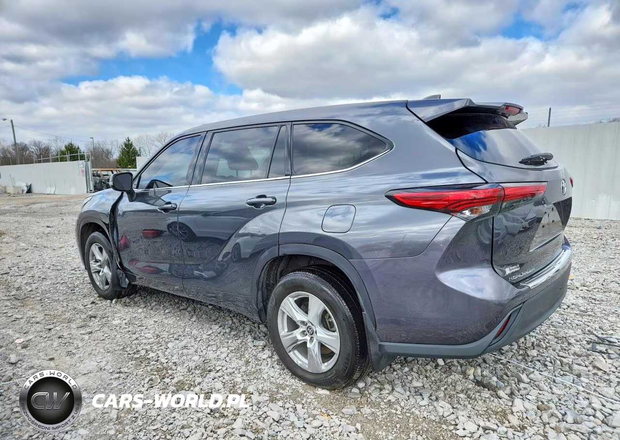 2020 Toyota Highlander L VIN:5TDCZRBH4LS013233 - 2