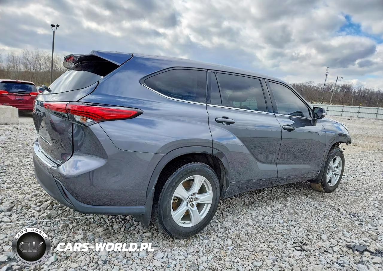 2020 Toyota Highlander L VIN:5TDCZRBH4LS013233 - 3