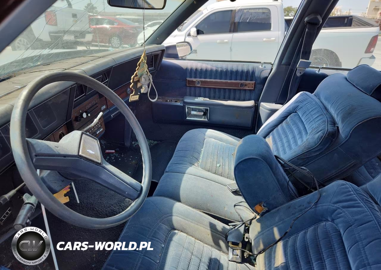 1989 Chevrolet Caprice Classic Brougham VIN:1G1BU51E0KR101843 - 7