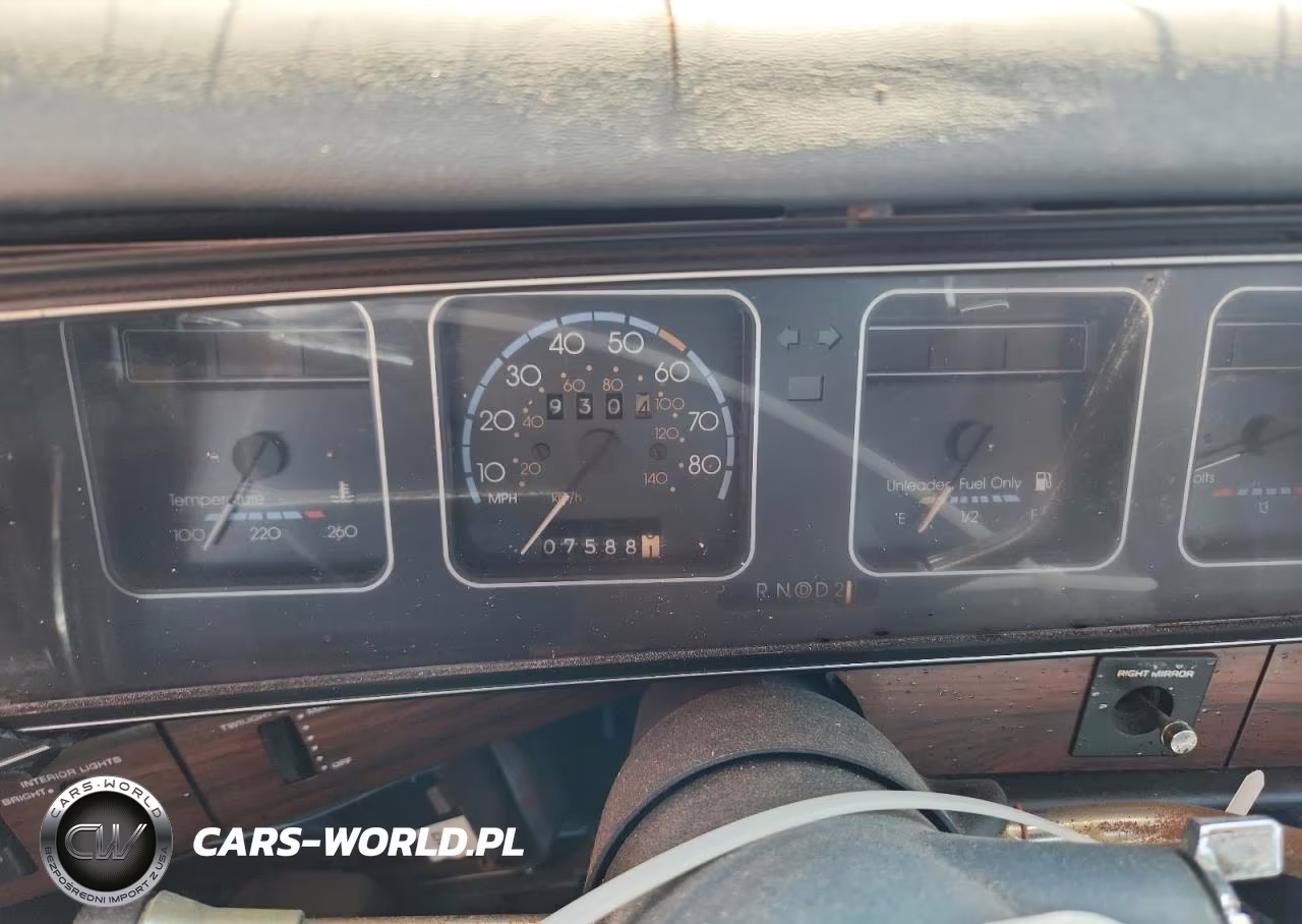 1989 Chevrolet Caprice Classic Brougham VIN:1G1BU51E0KR101843 - 9
