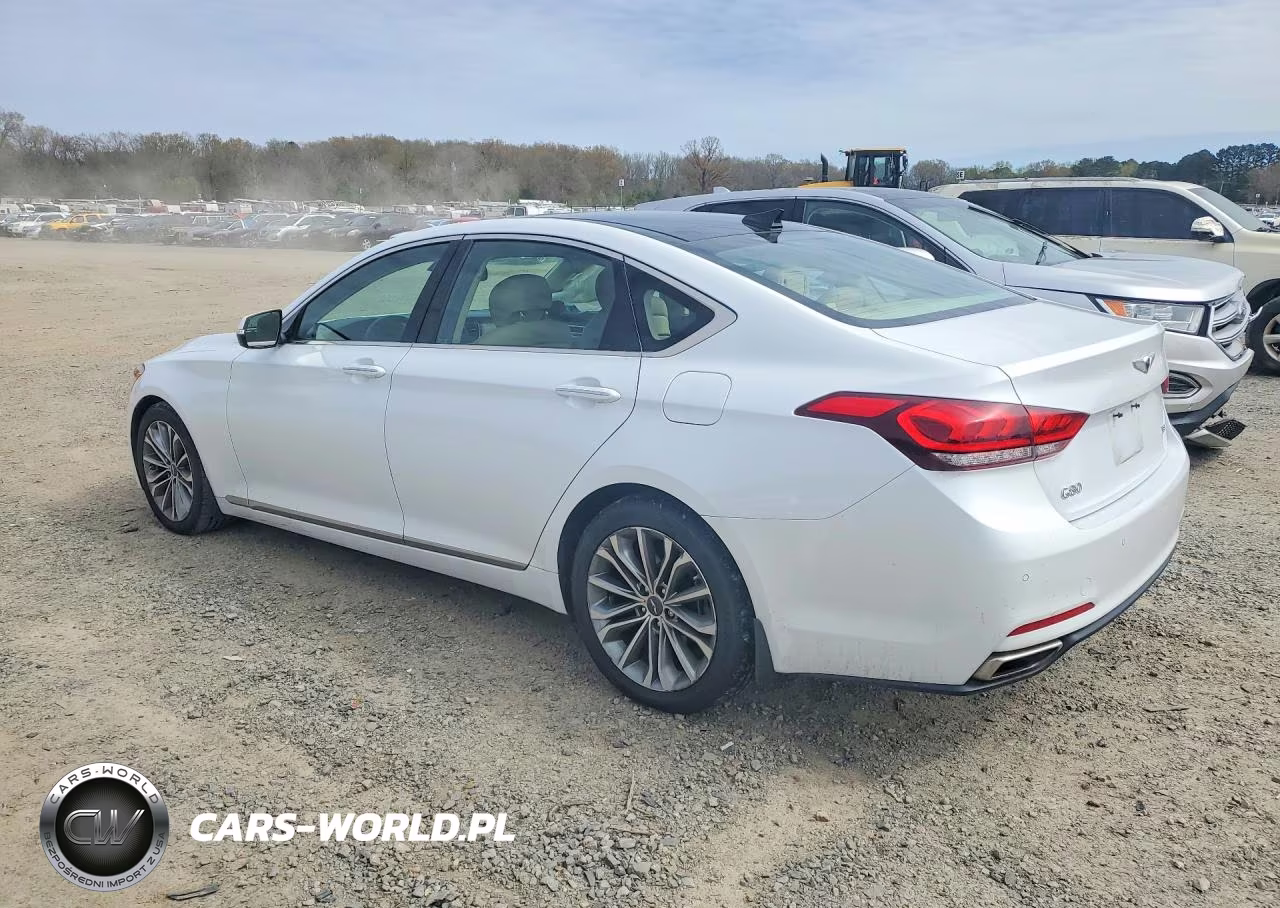 2017 Genesis G80 3.8 VIN:KMHGN4JE2HU168823 - 2