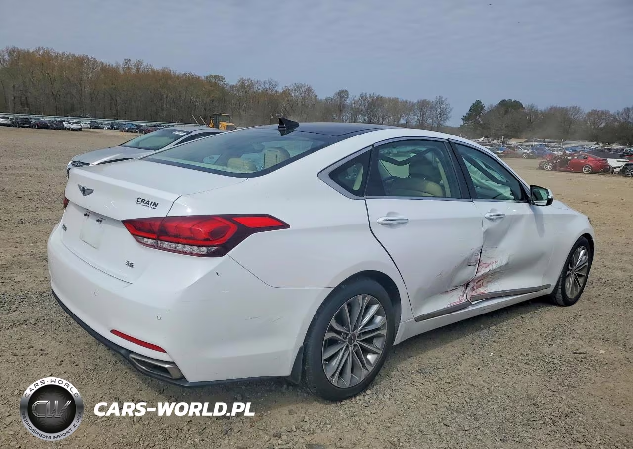 2017 Genesis G80 3.8 VIN:KMHGN4JE2HU168823 - 3