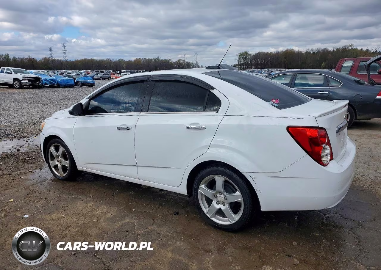 2015 Chevrolet Sonic Ltz VIN:1G1JE5SB0F4186084 - 2