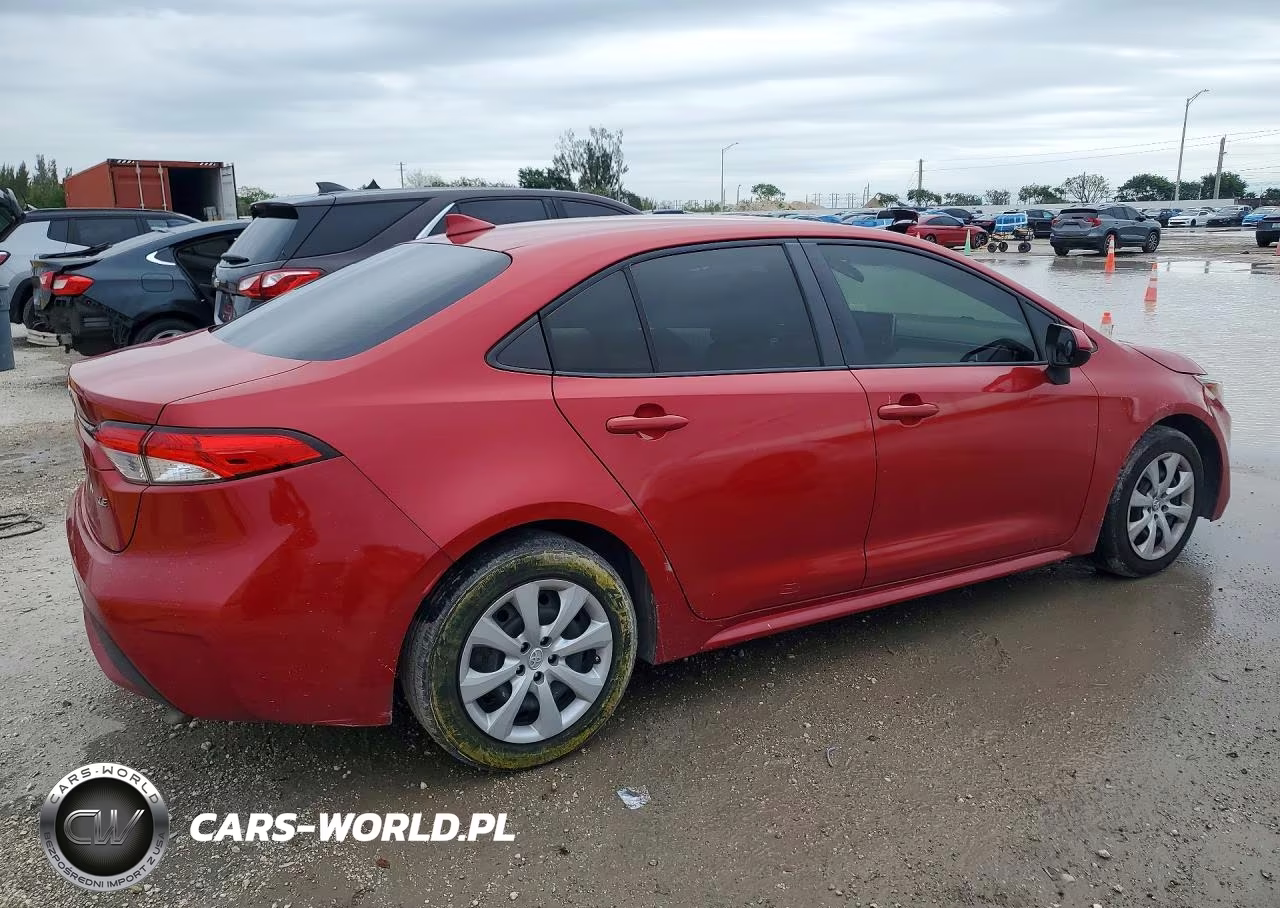 2020 Toyota Corolla Le VIN:JTDEPRAE0LJ007402 - 3