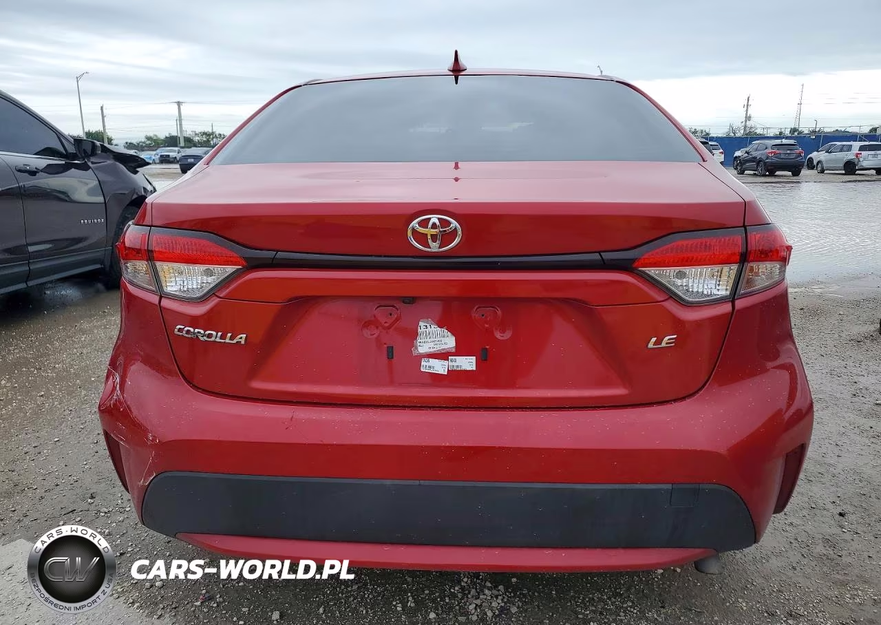 2020 Toyota Corolla Le VIN:JTDEPRAE0LJ007402 - 6