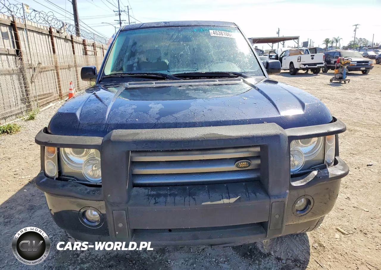 2004 Land Rover Range Rover Hse VIN:SALME11454A156277 - 5