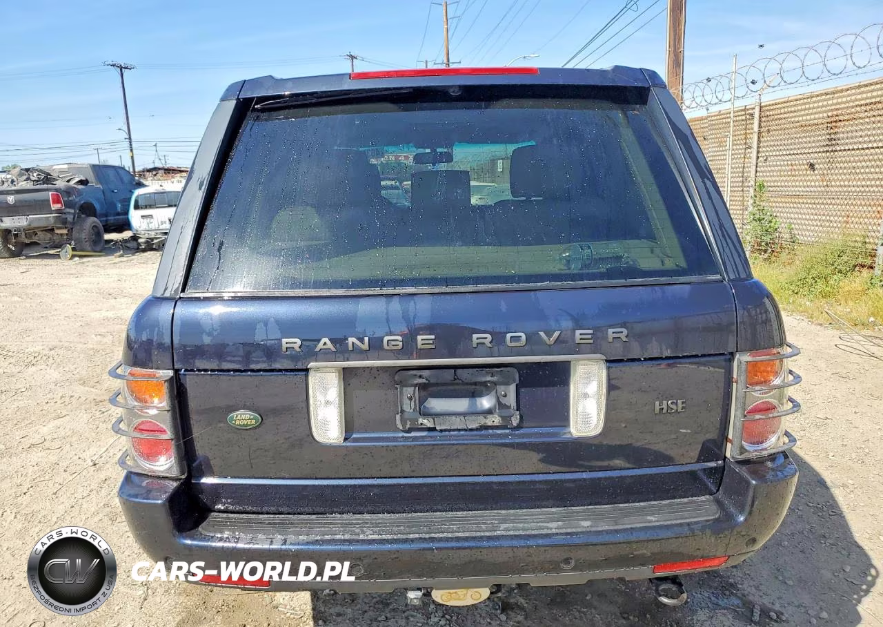 2004 Land Rover Range Rover Hse VIN:SALME11454A156277 - 6