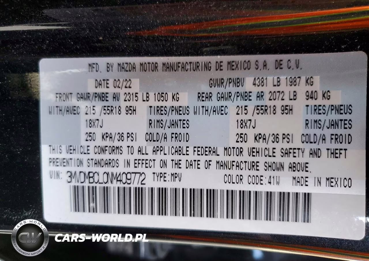 2022 Mazda Cx-30 Preferred VIN:3MVDMBCL0NM409772 - 13