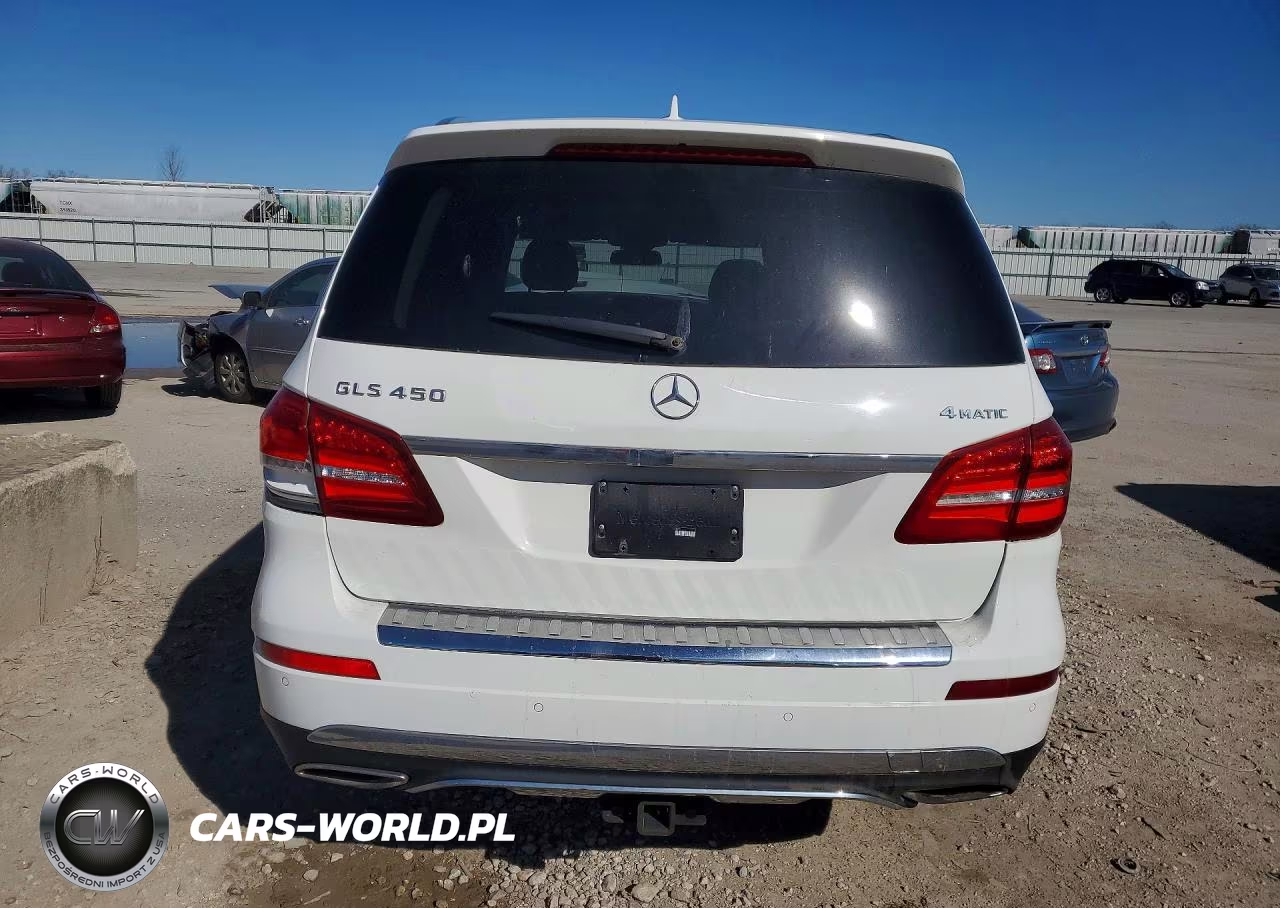 2017 Mercedes-Benz Gls 450 4Matic VIN:4JGDF6EE3HA741638 - 6
