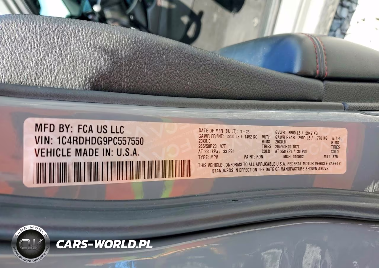 2023 Dodge Durango Gt VIN:1C4RDHDG9PC557550 - 14