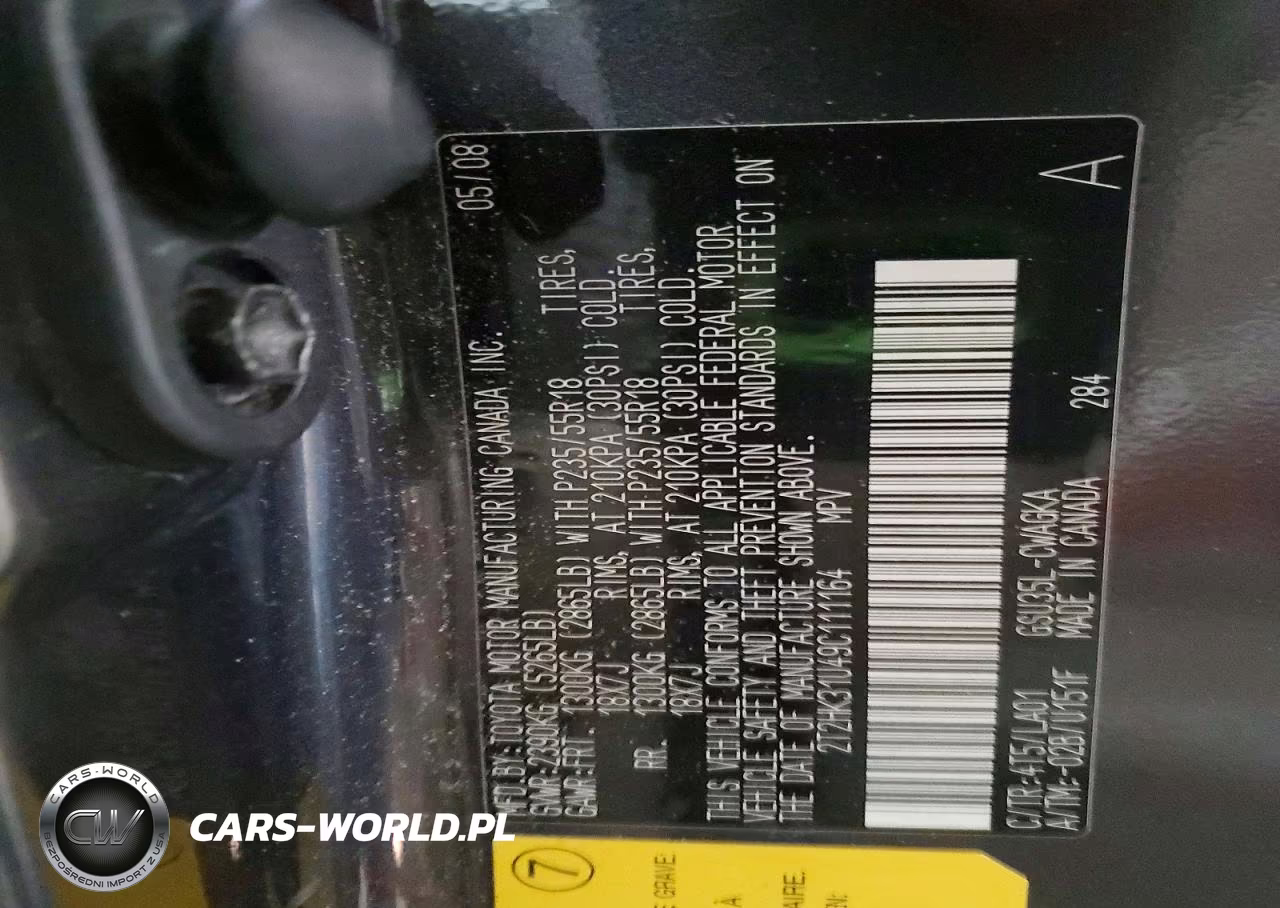 2009 Lexus Rx 350 VIN:2T2HK31U49C111164 - 13