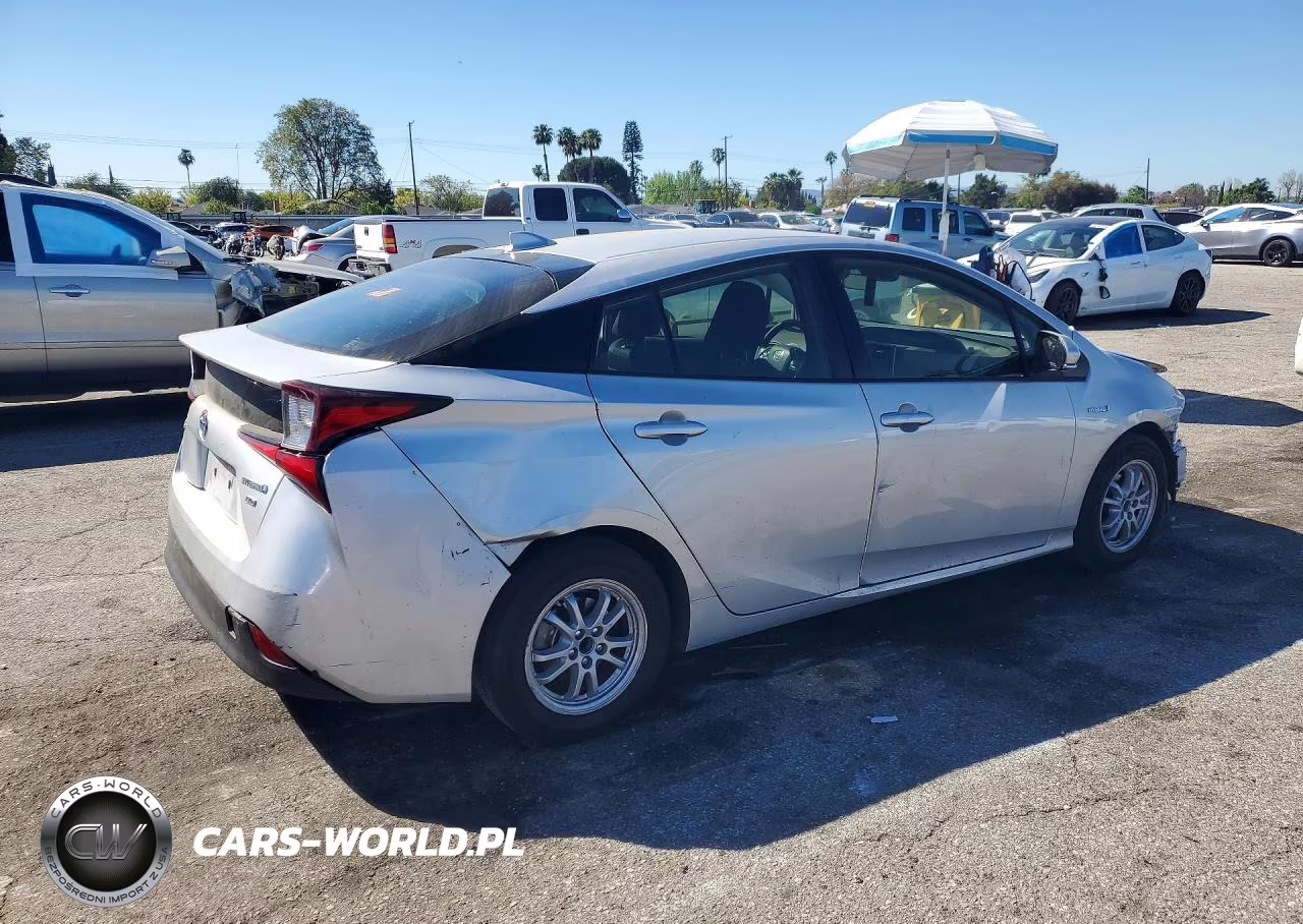 2019 Toyota Prius L Eco VIN:JTDKARFU8K3081884 - 3