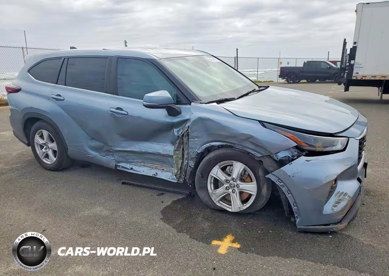 2024 Toyota Highlander Le VIN:5TDKDRAH7RS055013 - 4