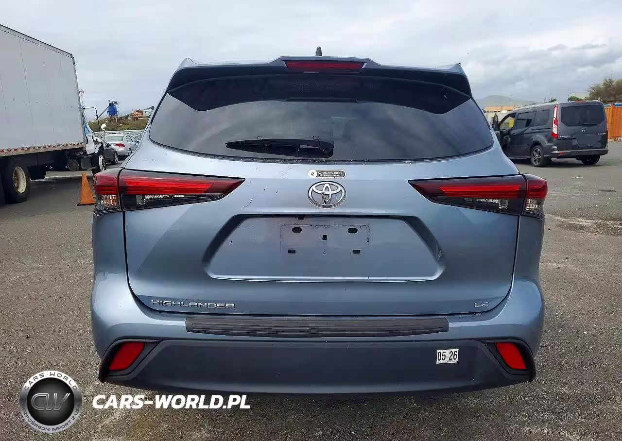 2024 Toyota Highlander Le VIN:5TDKDRAH7RS055013 - 6