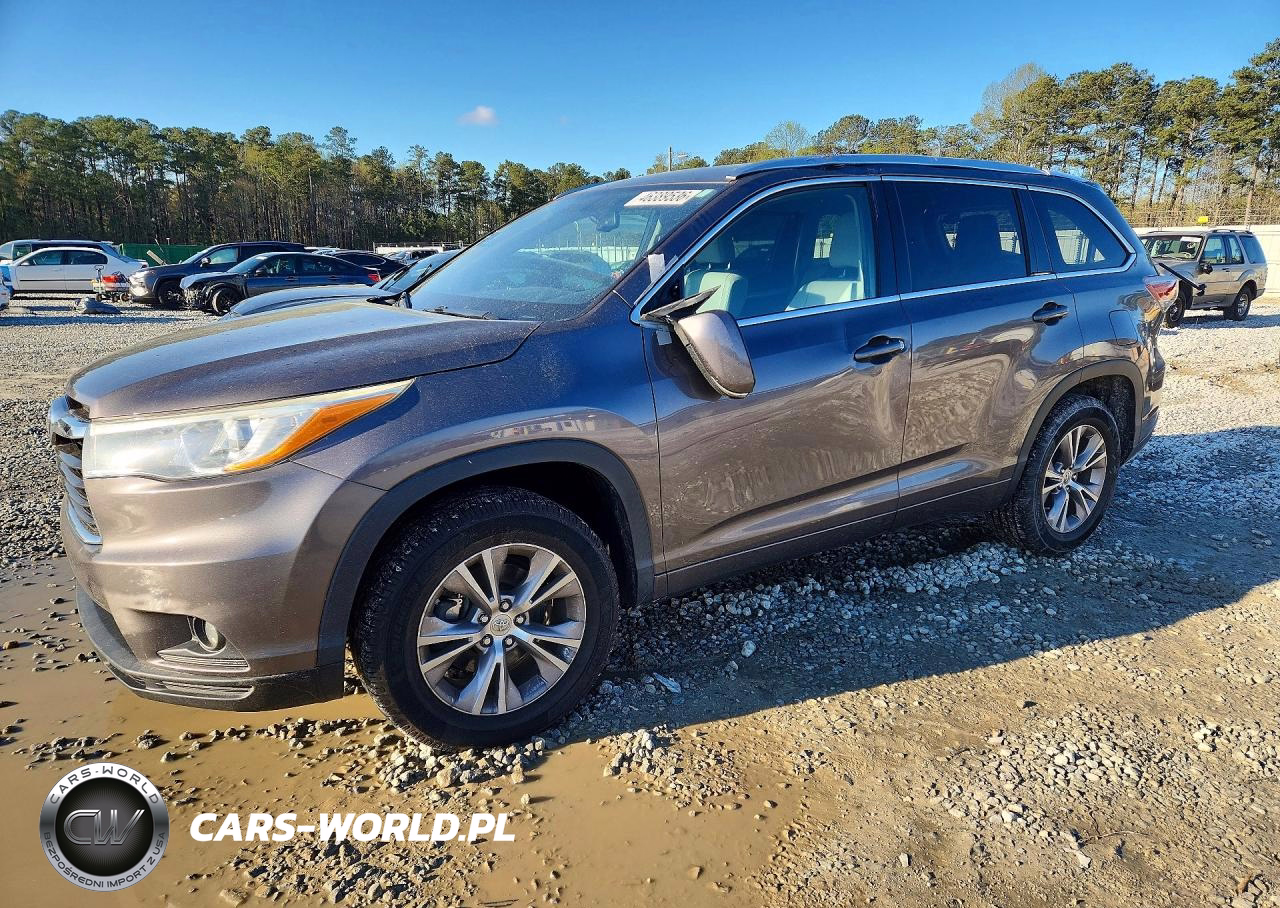 2015 Toyota Highlander Xle