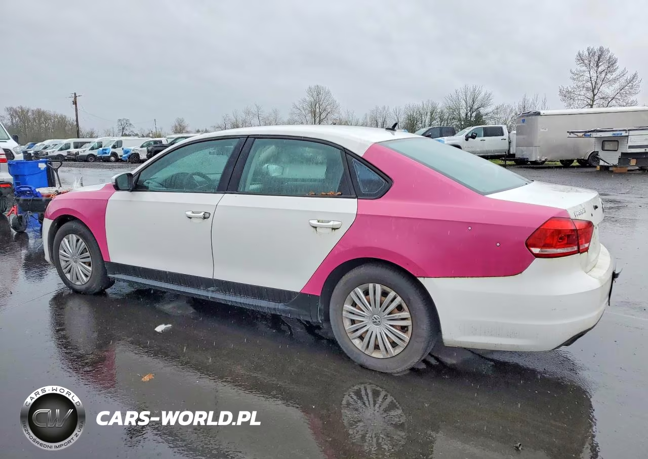 2014 Volkswagen Passat S VIN:1VWAT7A3XEC023284 - 2
