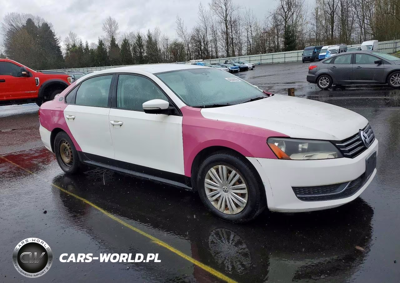 2014 Volkswagen Passat S VIN:1VWAT7A3XEC023284 - 4