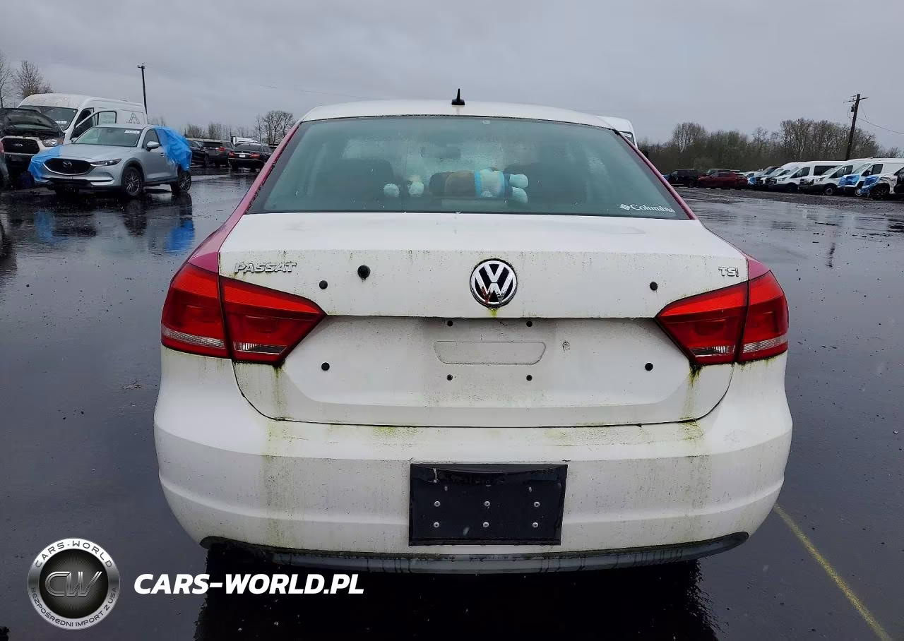 2014 Volkswagen Passat S VIN:1VWAT7A3XEC023284 - 6