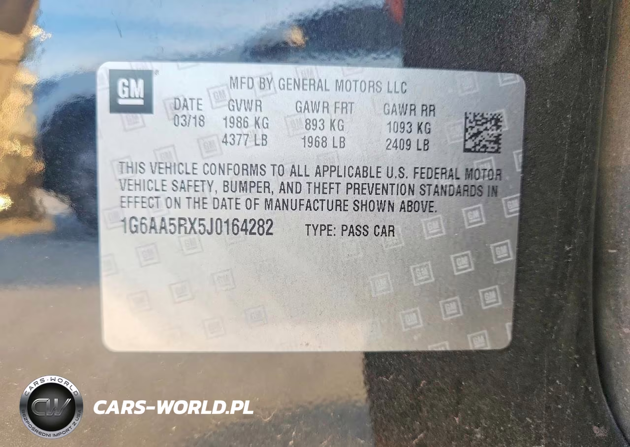 2018 Cadillac Ats VIN:1G6AA5RX5J0164282 - 12