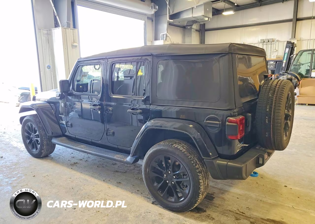 2022 Jeep Wrangler Unlimited Sahara 4Xe VIN:1C4JJXP61NW170974 - 2