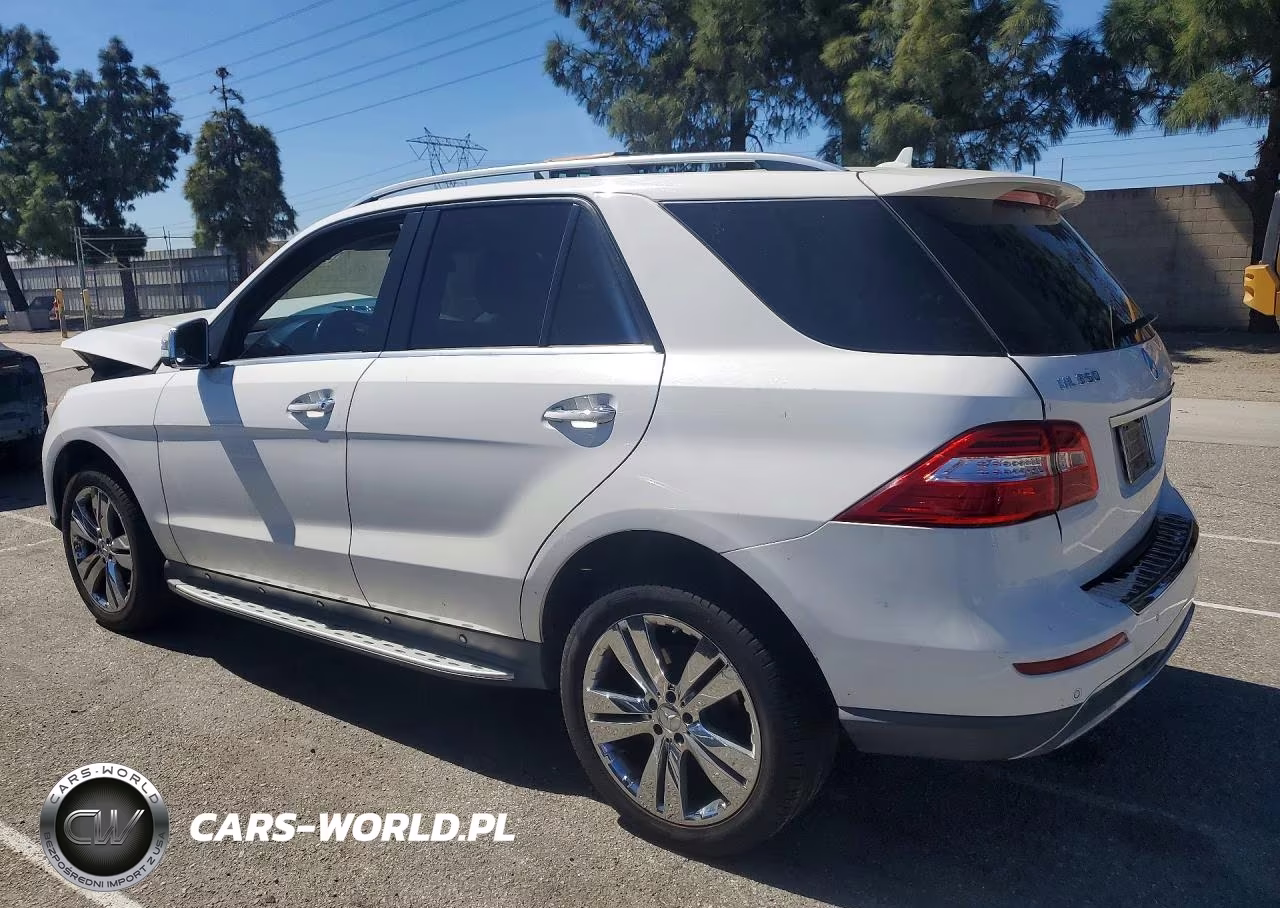 2014 Mercedes-Benz Ml 350 VIN:4JGDA5JB7EA287961 - 2