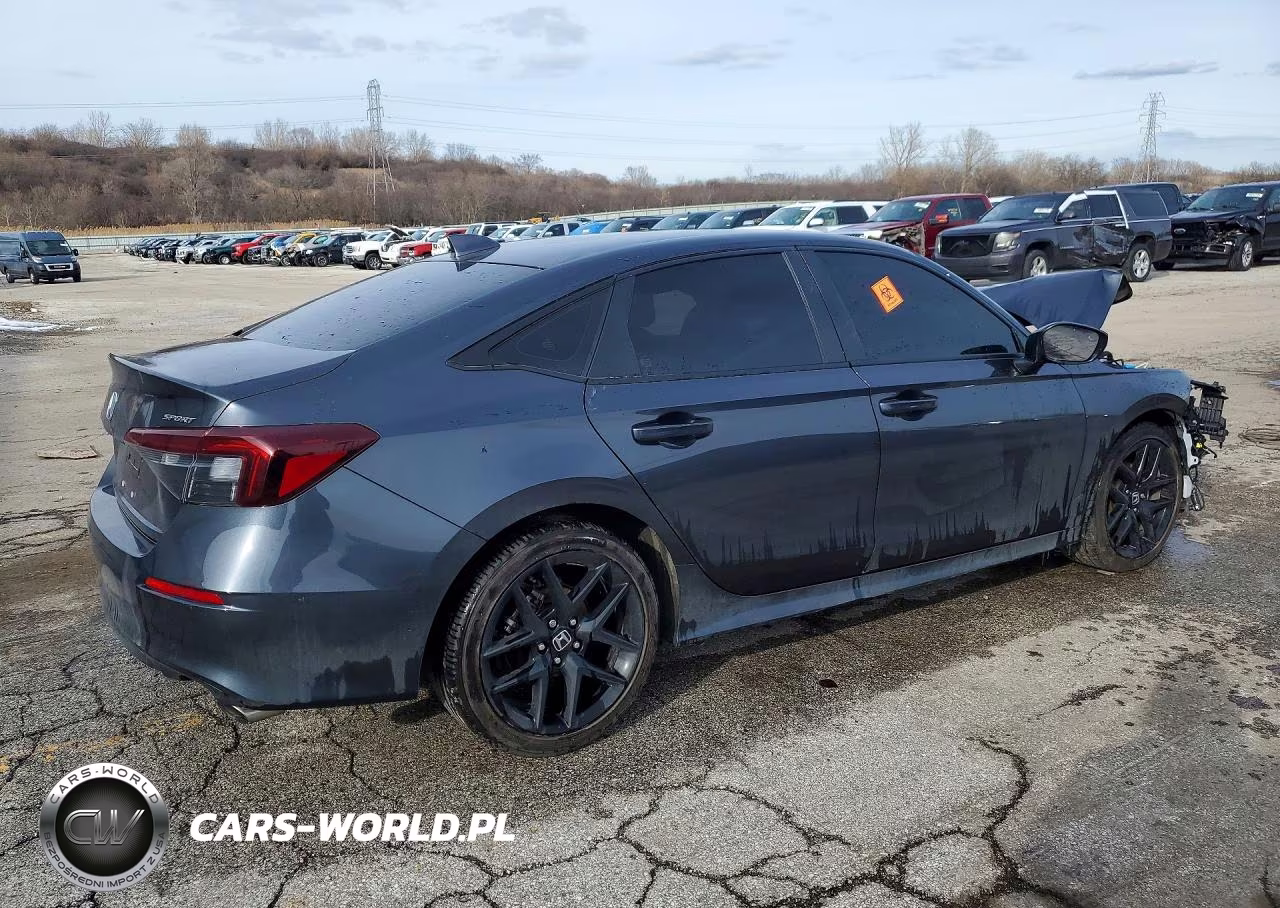 2025 Honda Civic Sport VIN:2HGFE2F55SH528563 - 3
