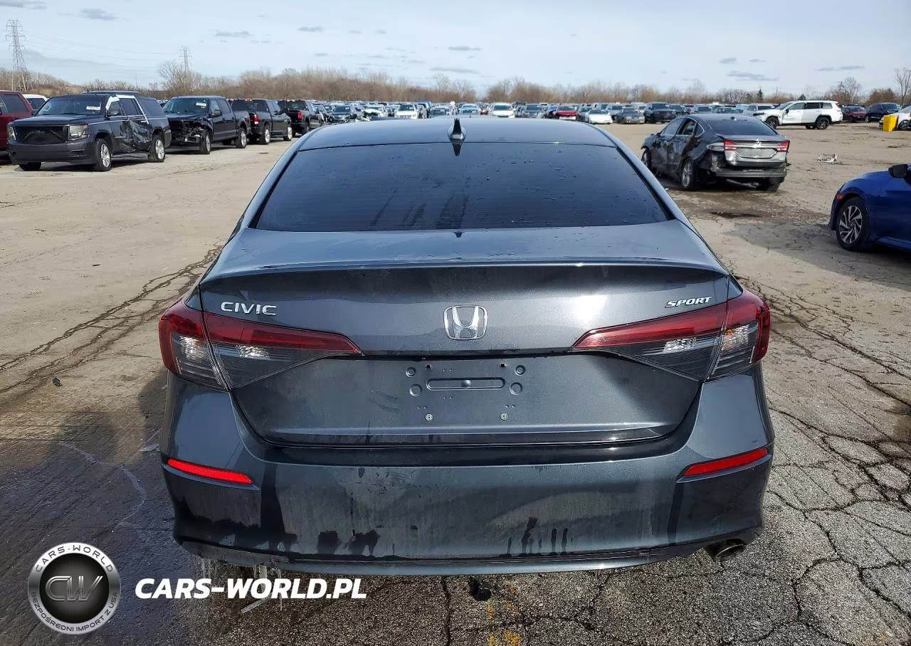 2025 Honda Civic Sport VIN:2HGFE2F55SH528563 - 6
