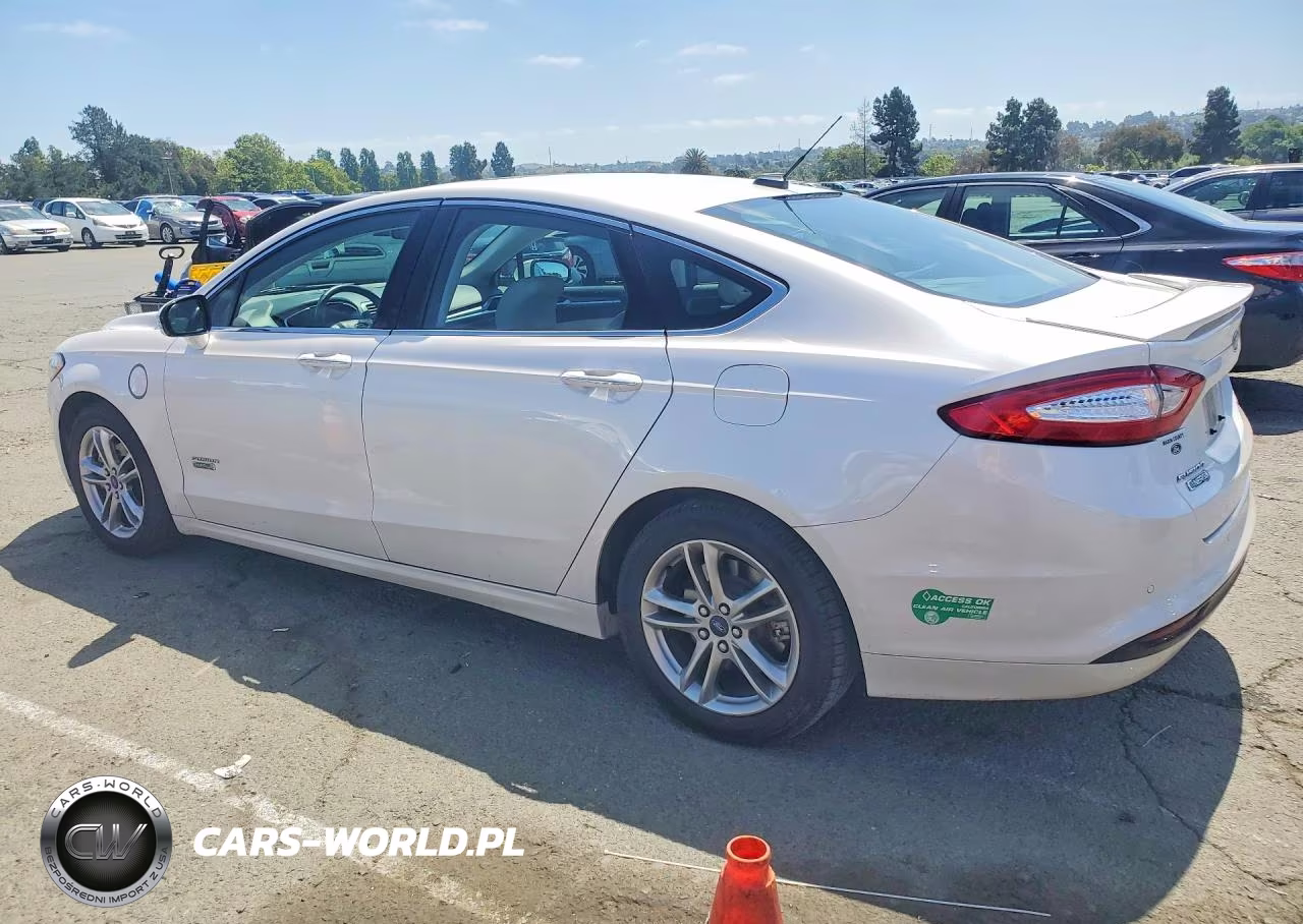 2016 Ford Fusion Titanium Phev VIN:3FA6P0SU0GR134657 - 2