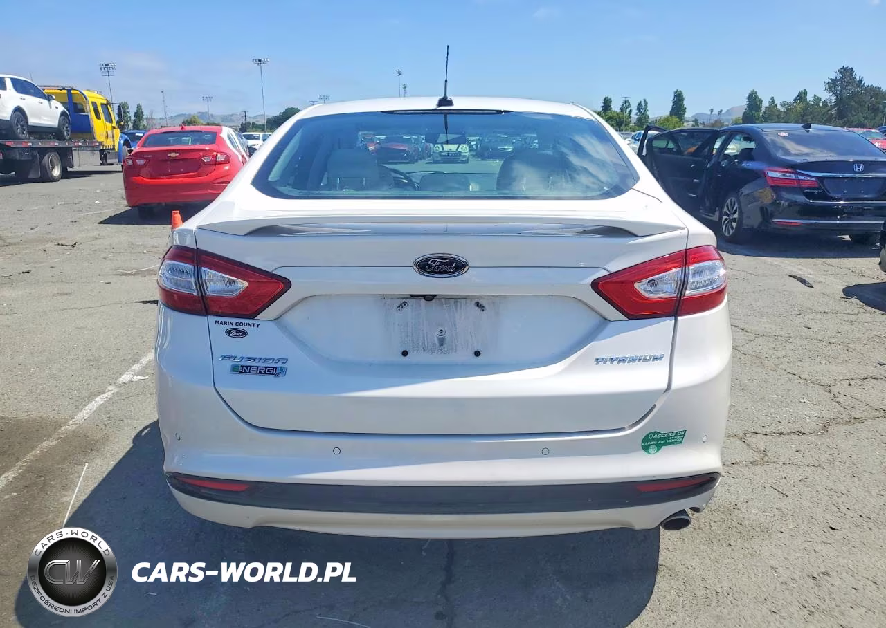 2016 Ford Fusion Titanium Phev VIN:3FA6P0SU0GR134657 - 6