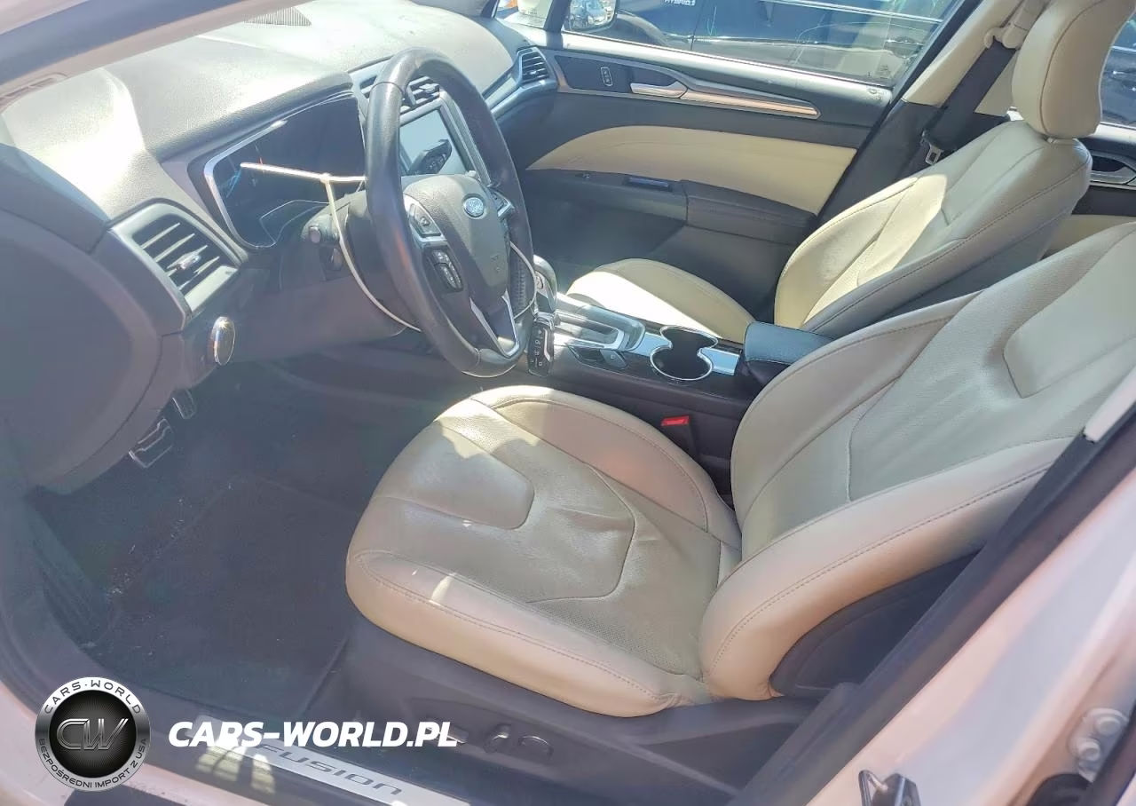 2016 Ford Fusion Titanium Phev VIN:3FA6P0SU0GR134657 - 7