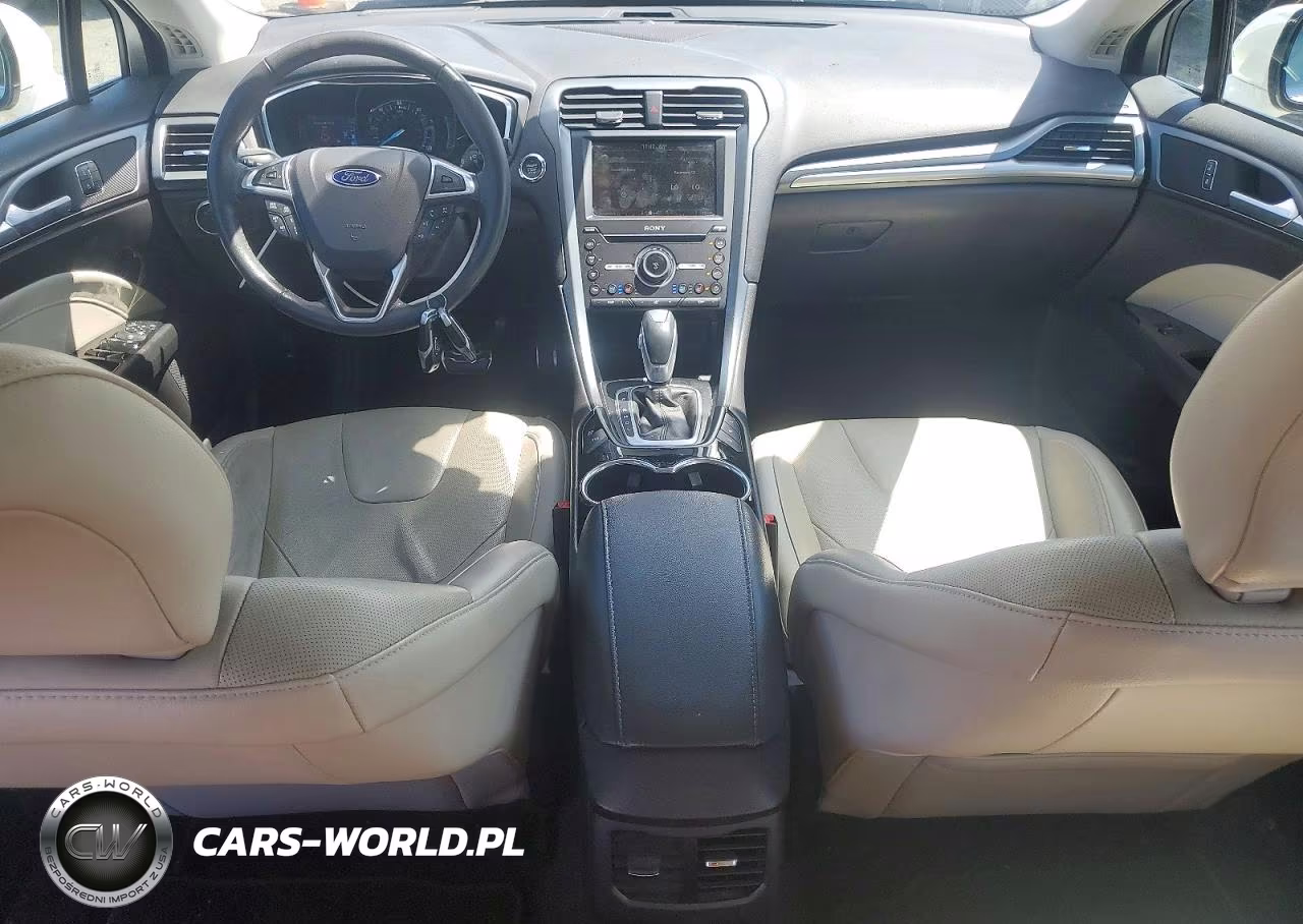2016 Ford Fusion Titanium Phev VIN:3FA6P0SU0GR134657 - 8