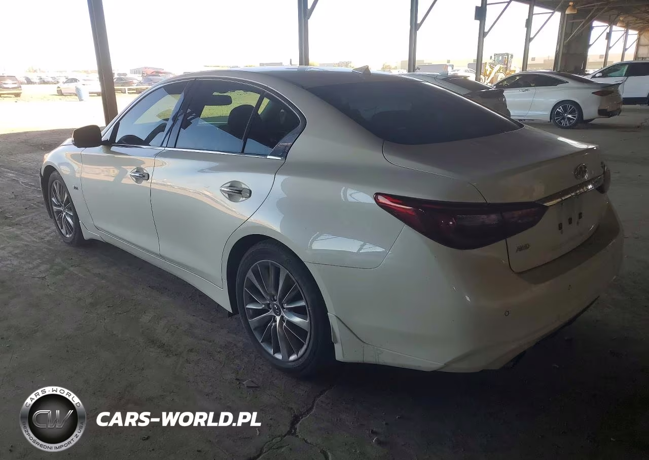 2018 Infiniti Q50 3.0T Luxe VIN:JN1EV7AR7JM442347 - 2