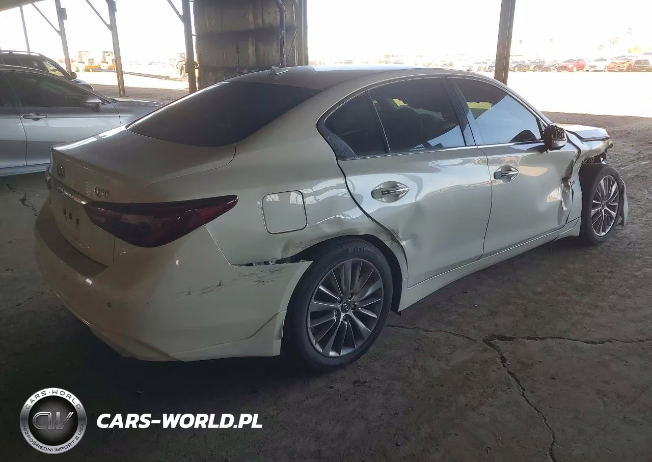 2018 Infiniti Q50 3.0T Luxe VIN:JN1EV7AR7JM442347 - 3