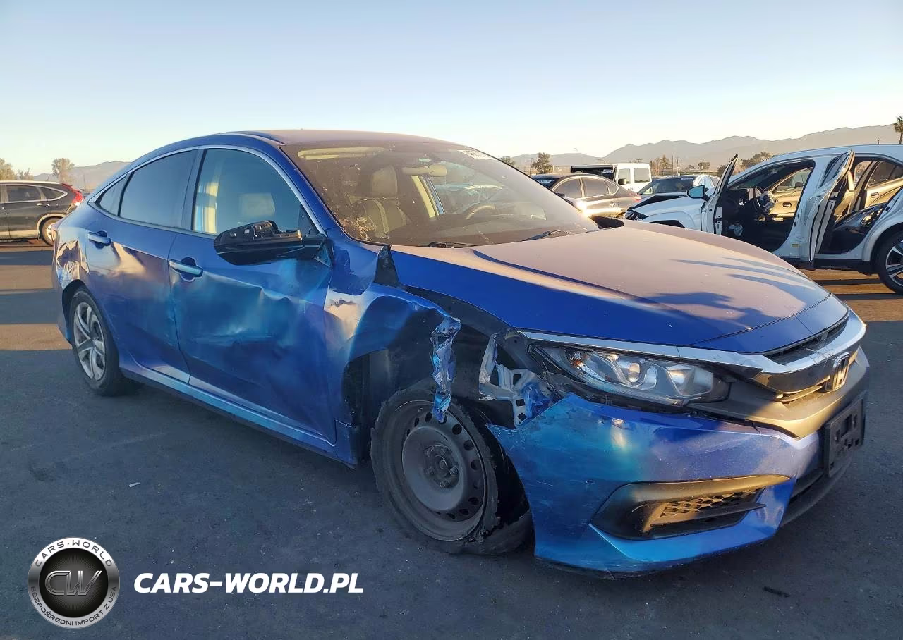 2018 Honda Civic Lx VIN:2HGFC2F5XJH542219 - 4