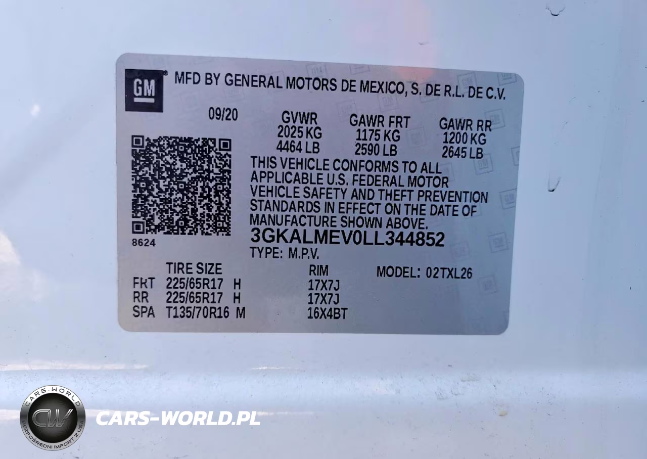 2020 GMC Terrain Sle VIN:3GKALMEV0LL344852 - 12