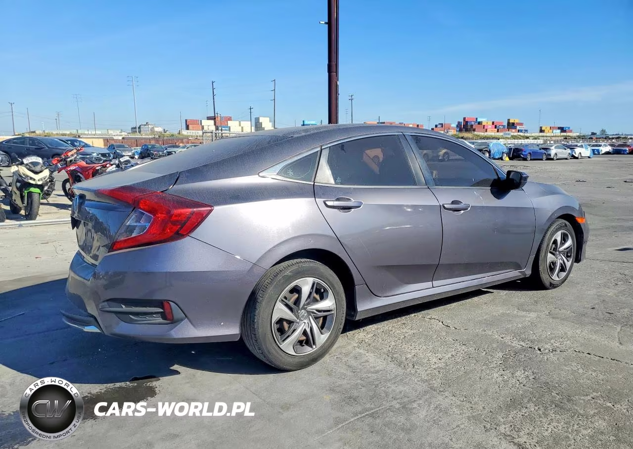 2020 Honda Civic Lx VIN:2HGFC2F66LH515224 - 3