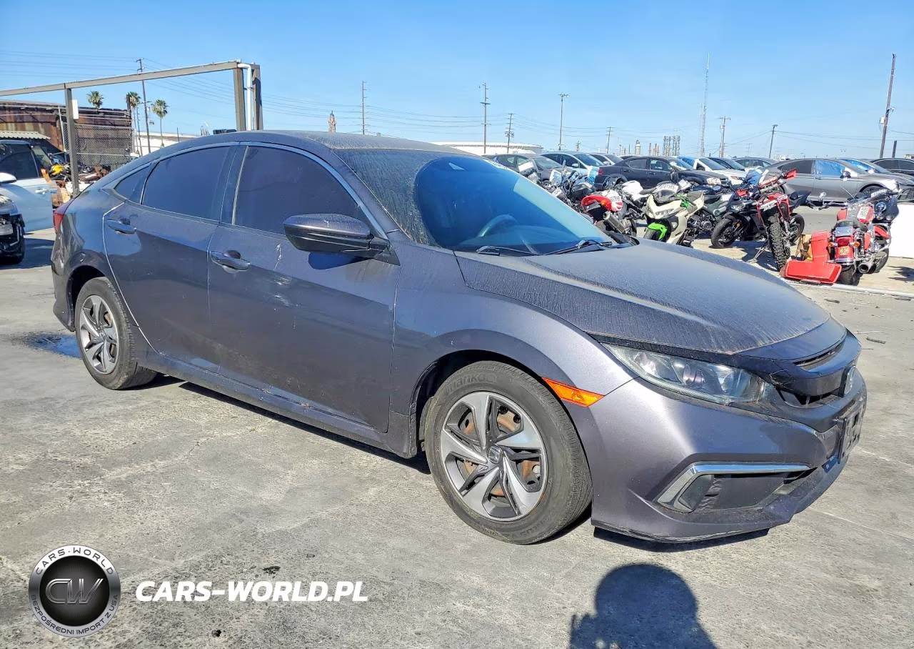 2020 Honda Civic Lx VIN:2HGFC2F66LH515224 - 4