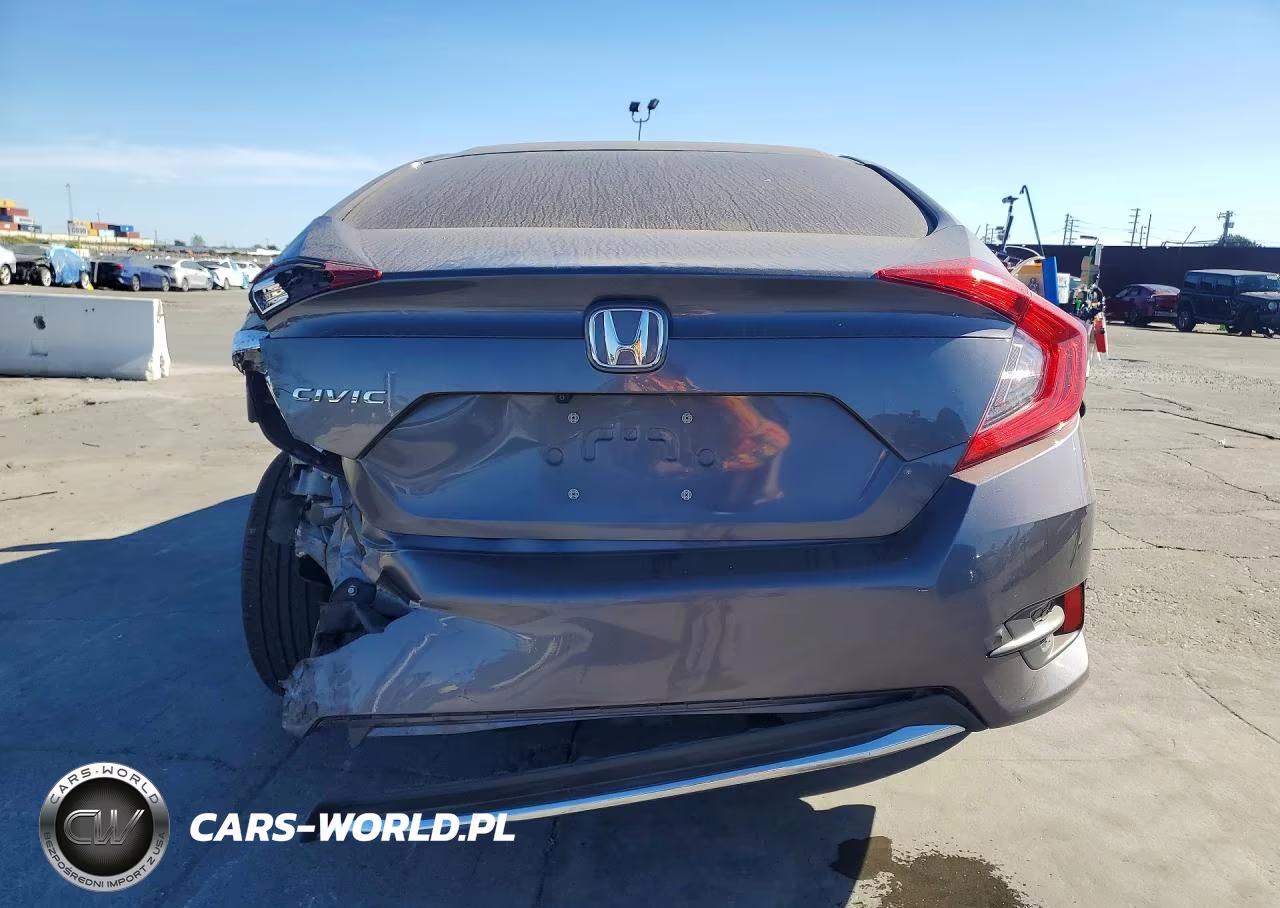 2020 Honda Civic Lx VIN:2HGFC2F66LH515224 - 6