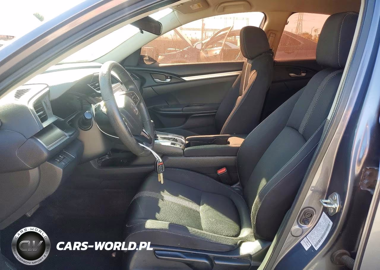 2020 Honda Civic Lx VIN:2HGFC2F66LH515224 - 7