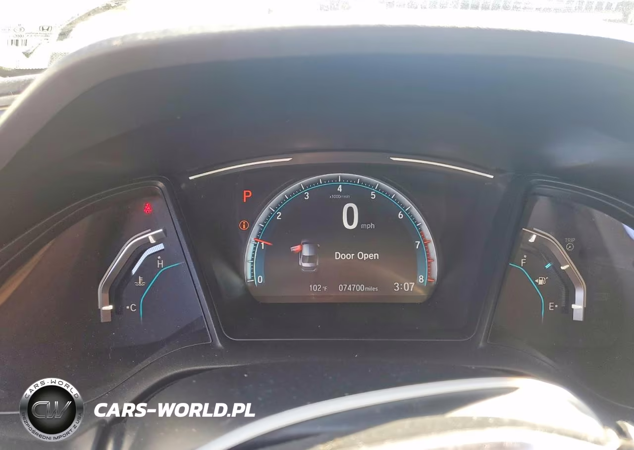 2020 Honda Civic Lx VIN:2HGFC2F66LH515224 - 9